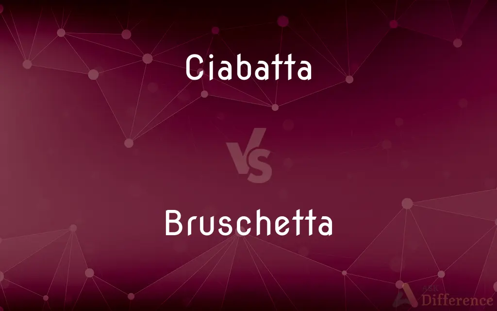 Ciabatta vs. Bruschetta — What's the Difference?