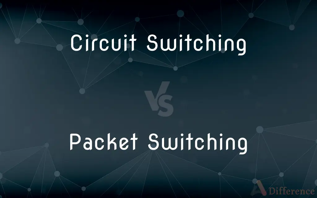 Circuit Switching vs. Packet Switching — What's the Difference?