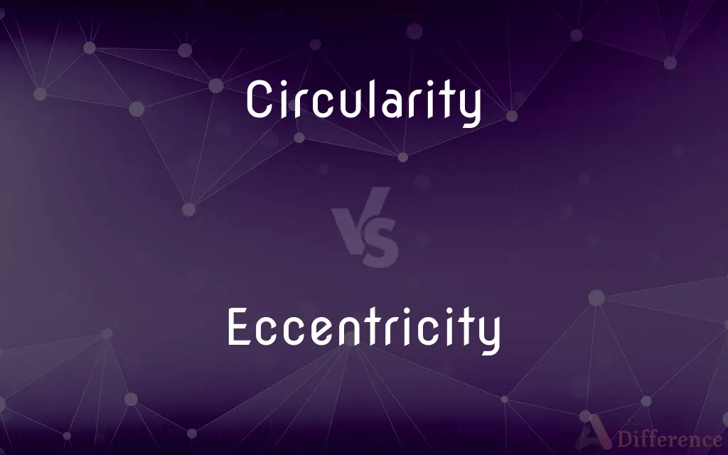 Circularity vs. Eccentricity — What's the Difference?
