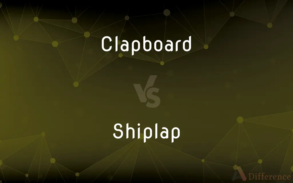 Clapboard vs. Shiplap — What's the Difference?