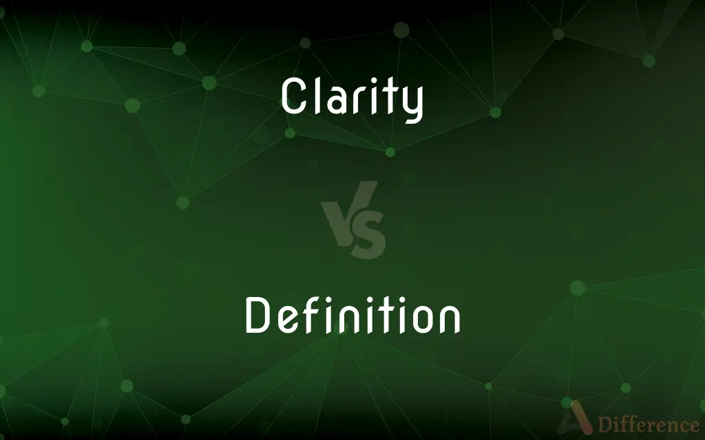 Clarity vs. Definition — What's the Difference?