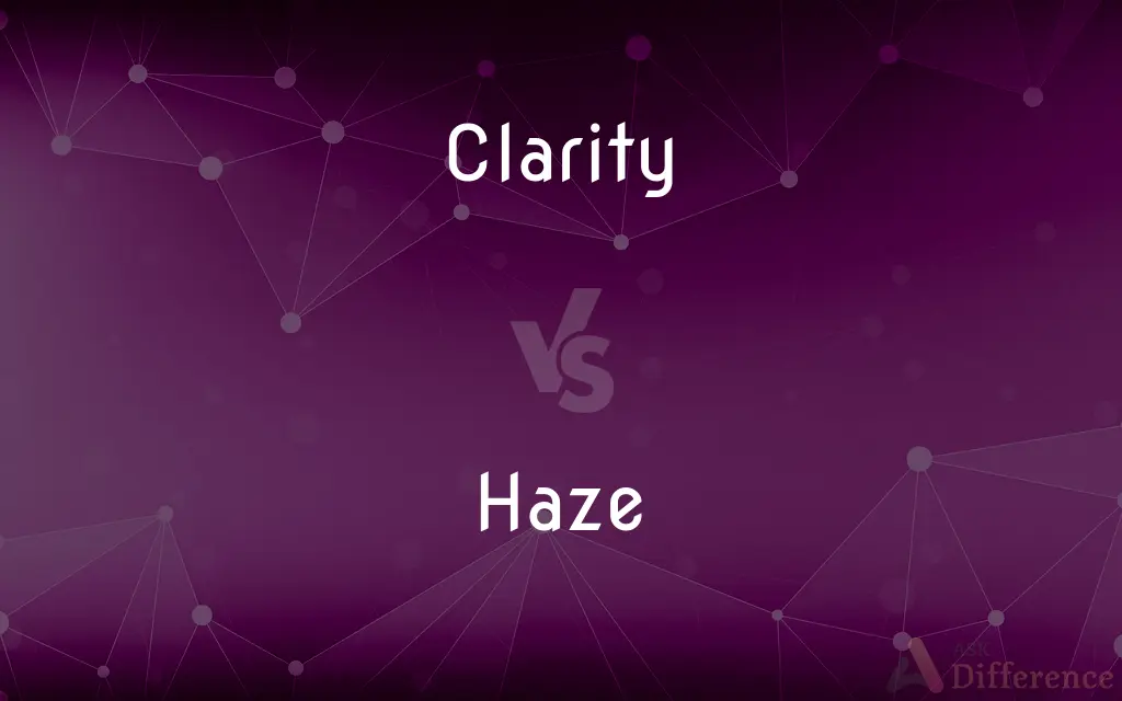 Clarity vs. Haze — What's the Difference?