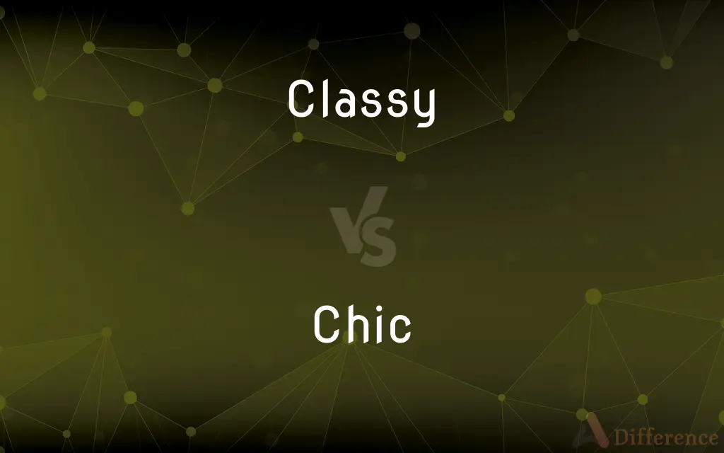 Classy vs. Chic — What's the Difference?