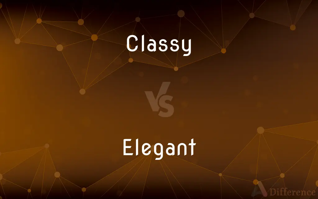 Classy vs. Elegant — What's the Difference?
