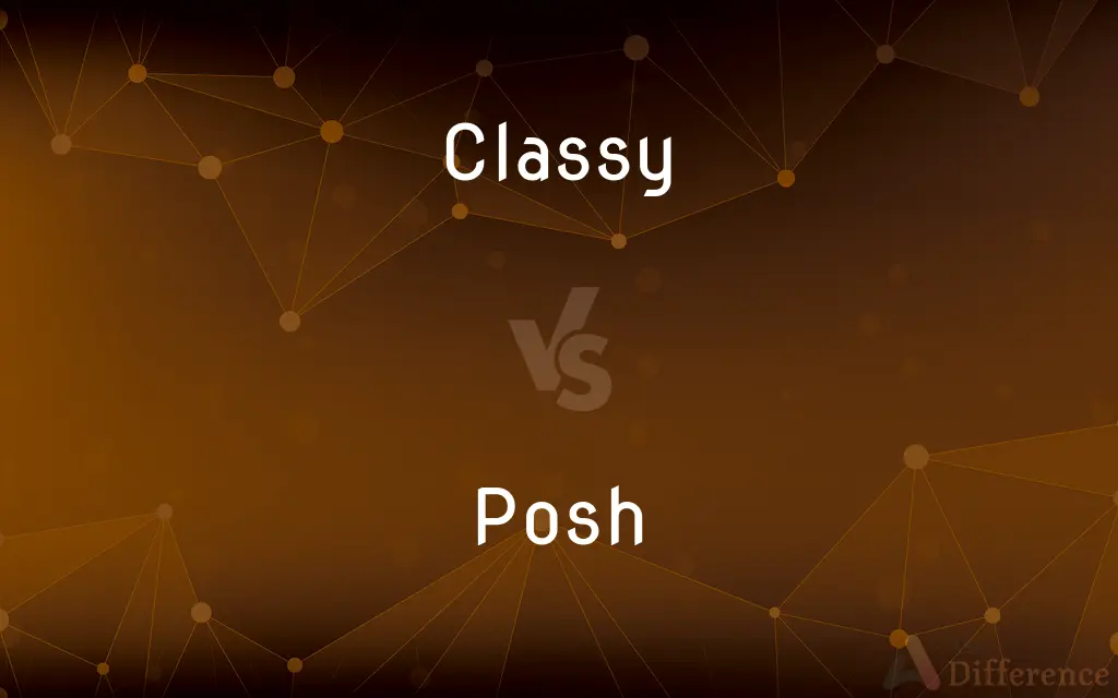 Classy vs. Posh — What's the Difference?