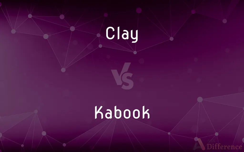 Clay vs. Kabook — What's the Difference?