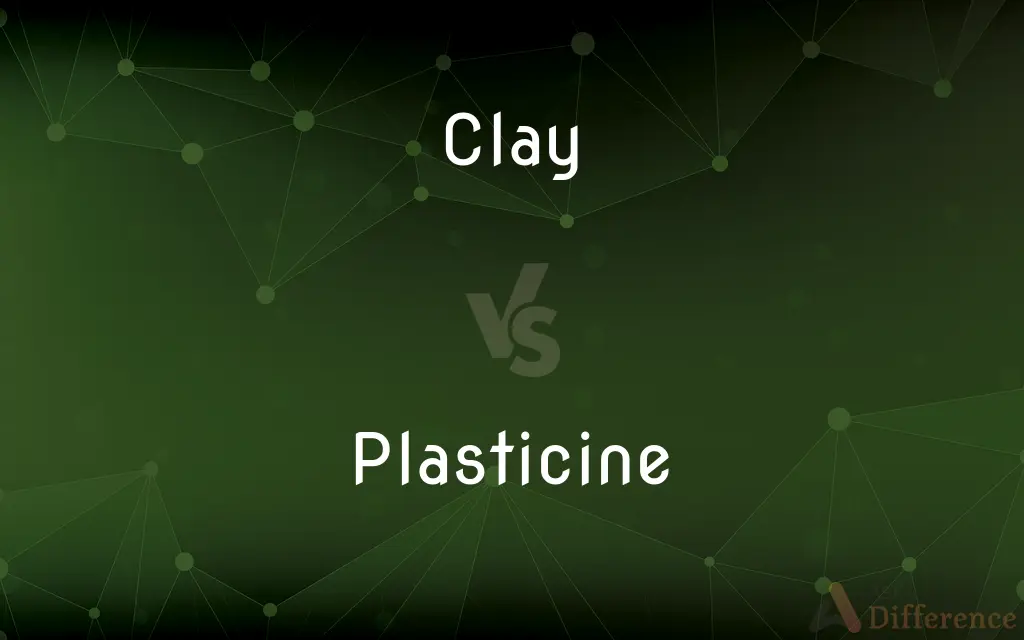 Clay vs. Plasticine — What's the Difference?