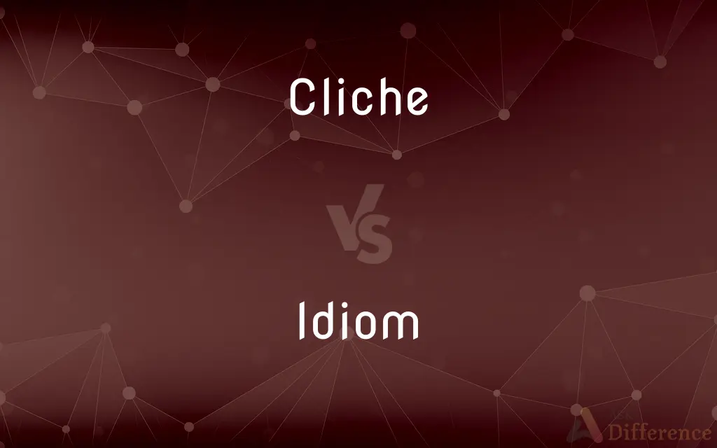 Cliche vs. Idiom — What's the Difference?