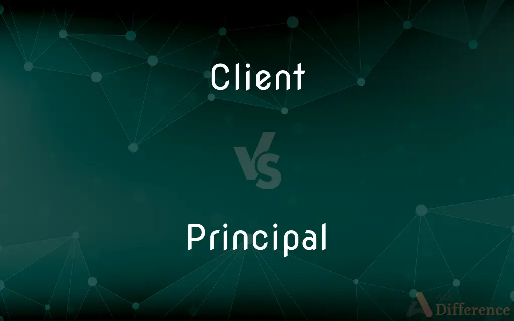 Client vs. Principal — What's the Difference?