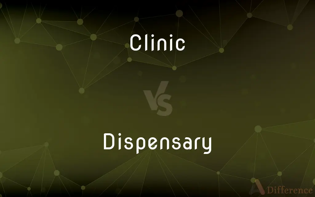 Clinic vs. Dispensary — What's the Difference?