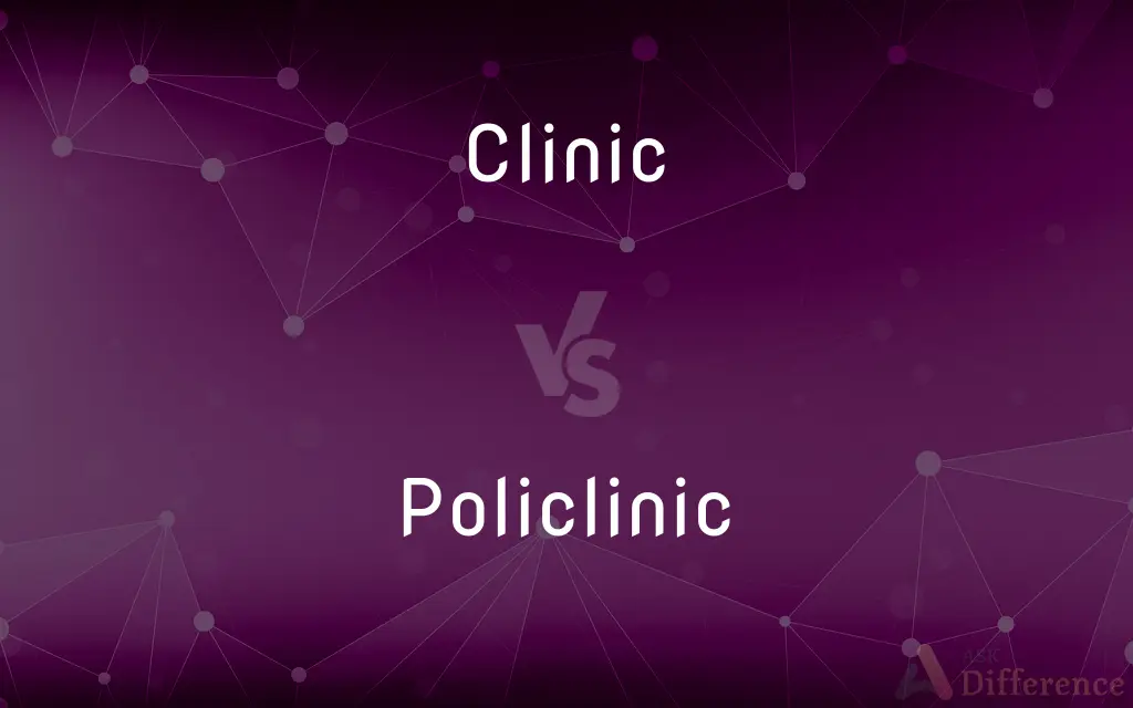 Clinic vs. Policlinic — What's the Difference?