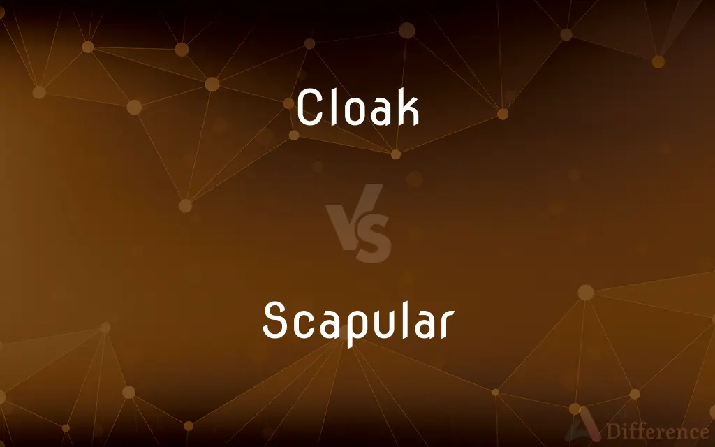 Cloak vs. Scapular — What's the Difference?