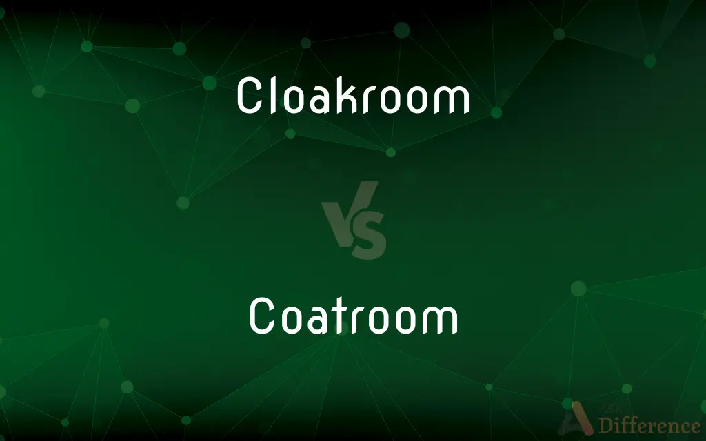 Cloakroom vs. Coatroom — What's the Difference?