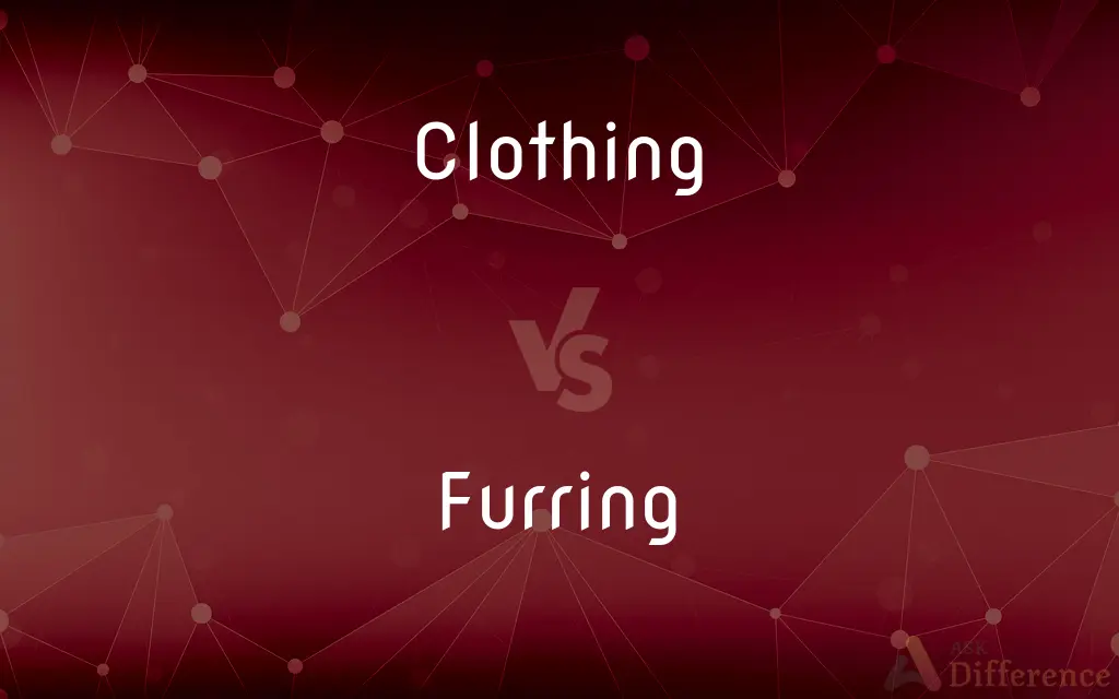 Clothing vs. Furring — What's the Difference?