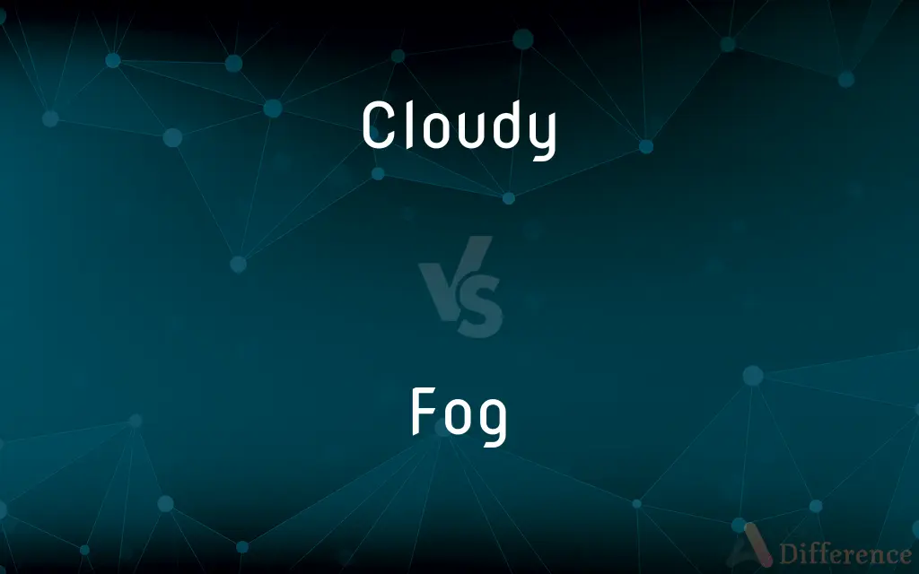 Cloudy vs. Fog — What's the Difference?