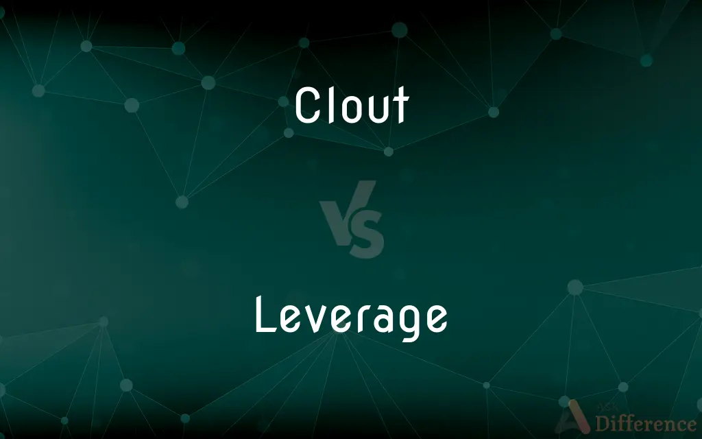 Clout vs. Leverage — What's the Difference?