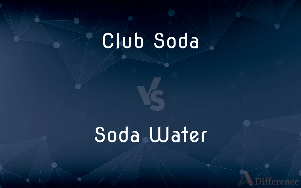Club Soda vs. Soda Water — What's the Difference?
