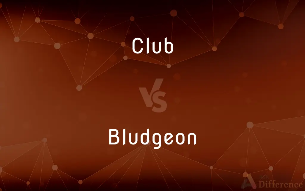 Club vs. Bludgeon — What's the Difference?
