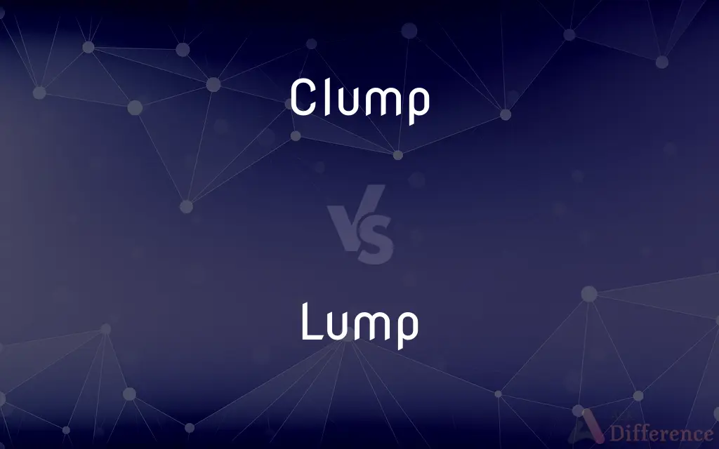 Clump vs. Lump — What's the Difference?