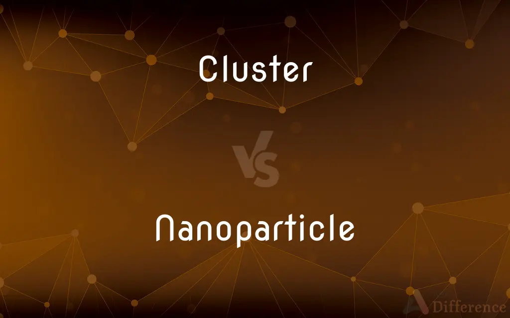 Cluster vs. Nanoparticle — What's the Difference?