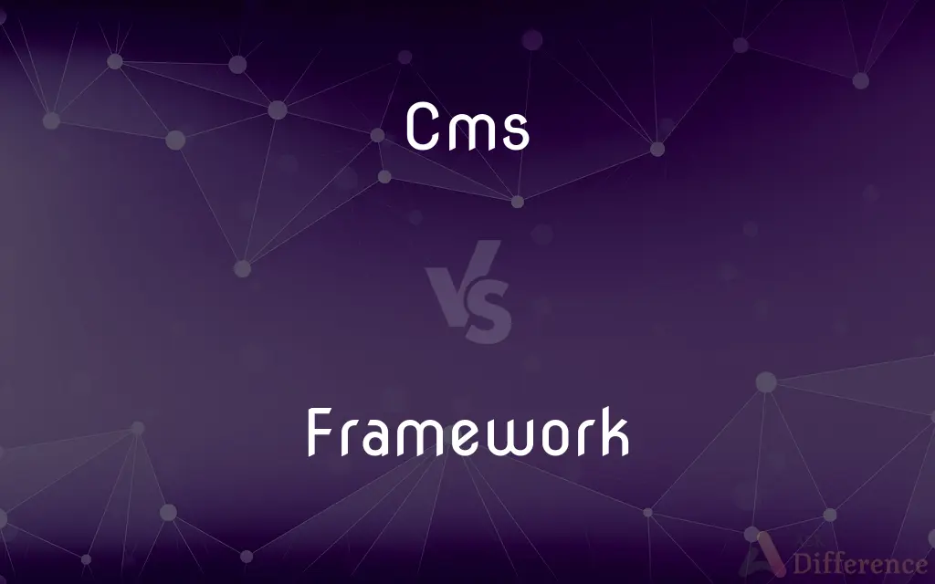 CMS vs. Framework — What's the Difference?