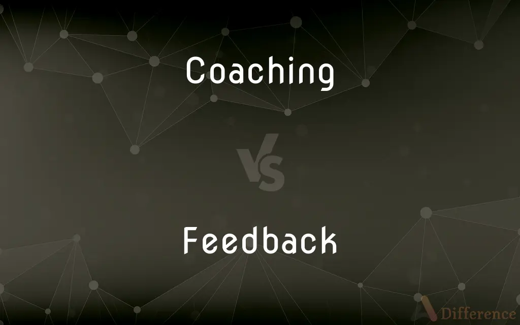 Coaching vs. Feedback — What's the Difference?