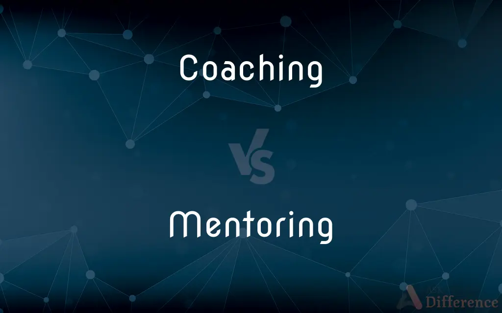 Coaching vs. Mentoring — What's the Difference?