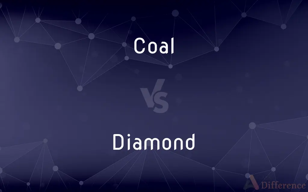 Coal vs. Diamond — What's the Difference?