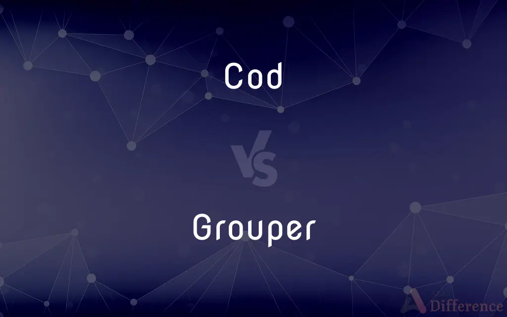 Cod vs. Grouper — What's the Difference?