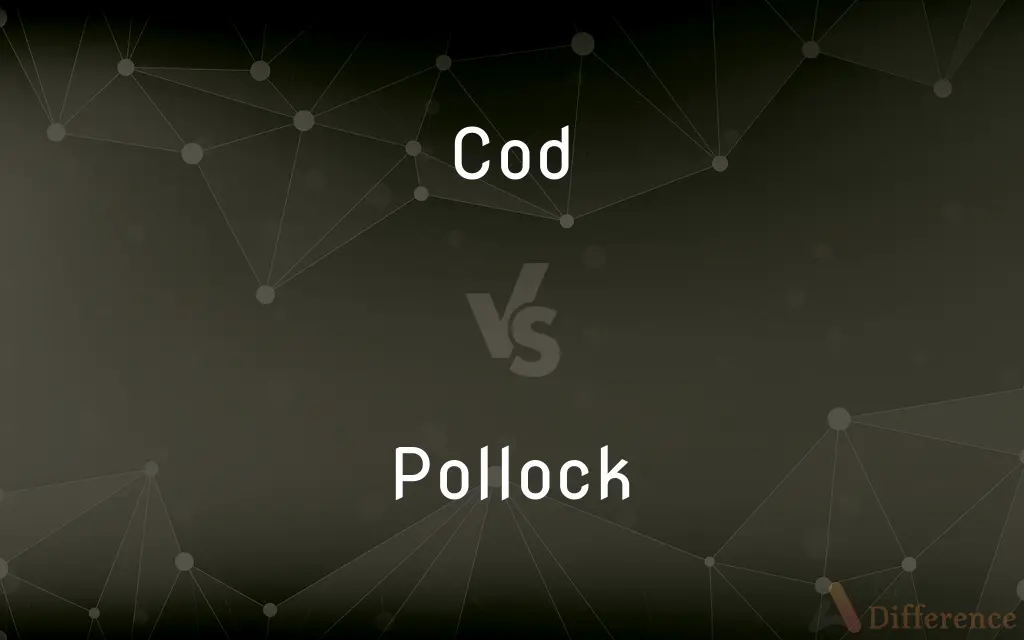 Cod vs. Pollock — What's the Difference?