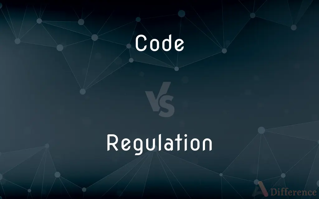 Code vs. Regulation — What's the Difference?
