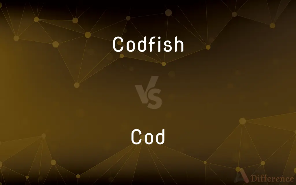 Codfish vs. Cod — What's the Difference?