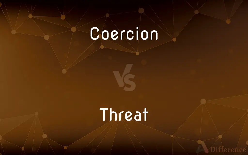 Coercion vs. Threat — What's the Difference?