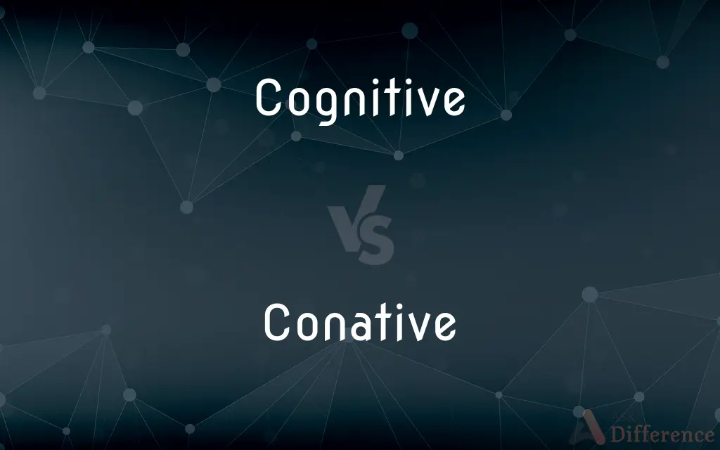 Cognitive vs. Conative — What's the Difference?