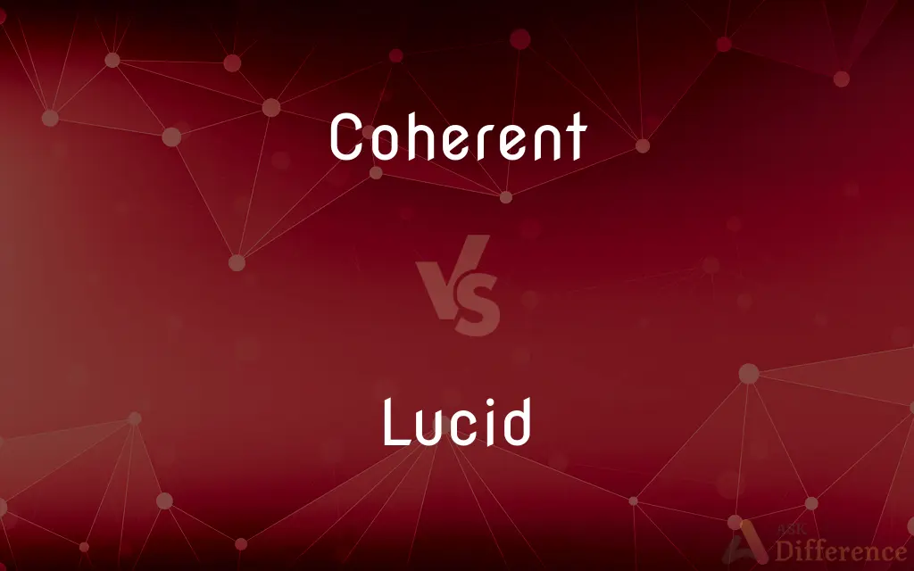 Coherent vs. Lucid — What's the Difference?