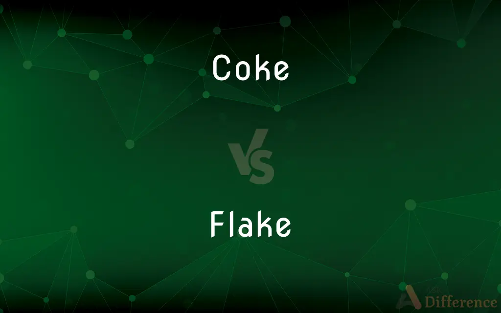 Coke vs. Flake — What's the Difference?