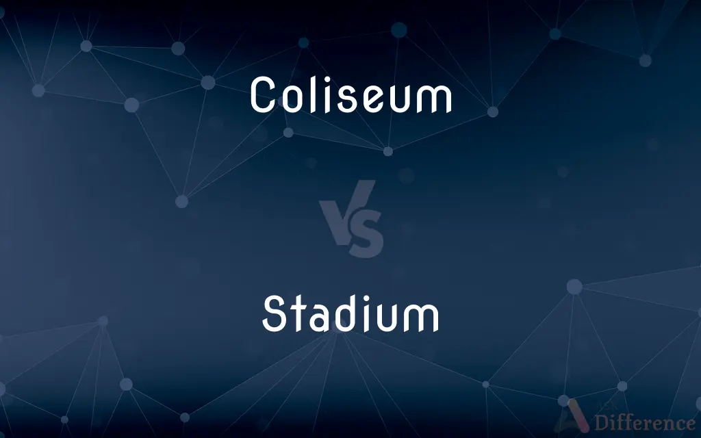 Coliseum vs. Stadium — What's the Difference?