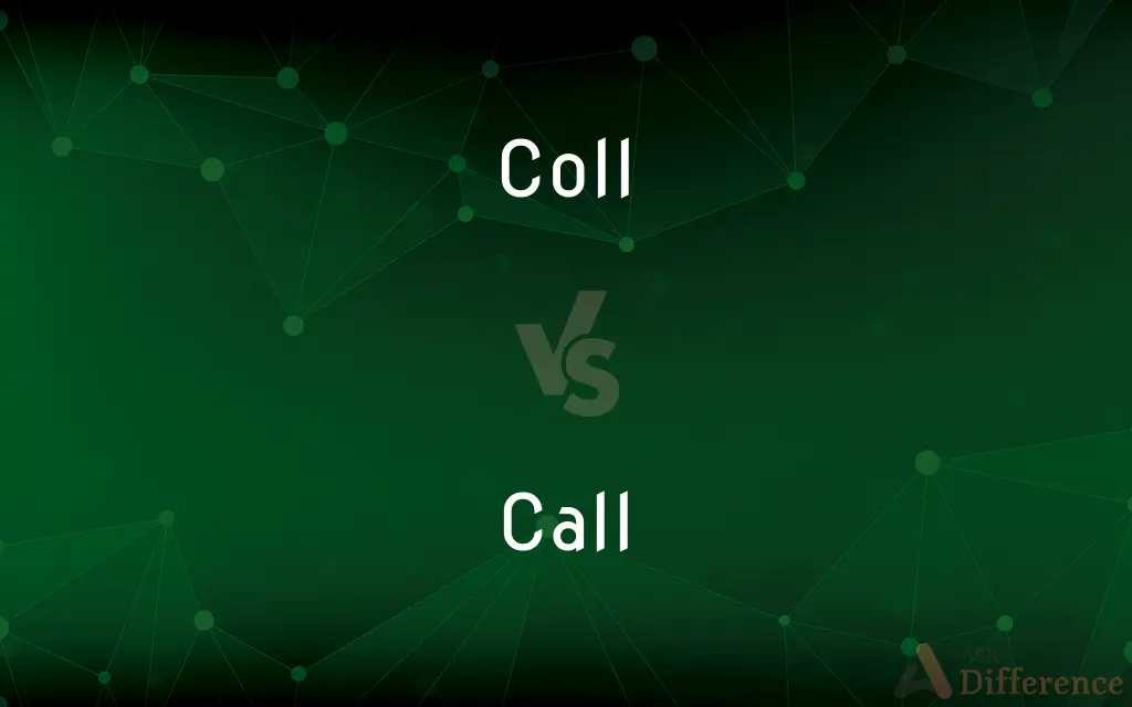 Coll vs. Call — Which is Correct Spelling?