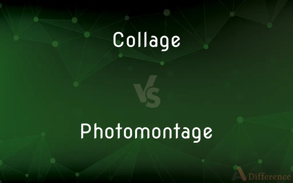 Collage vs. Photomontage — What's the Difference?