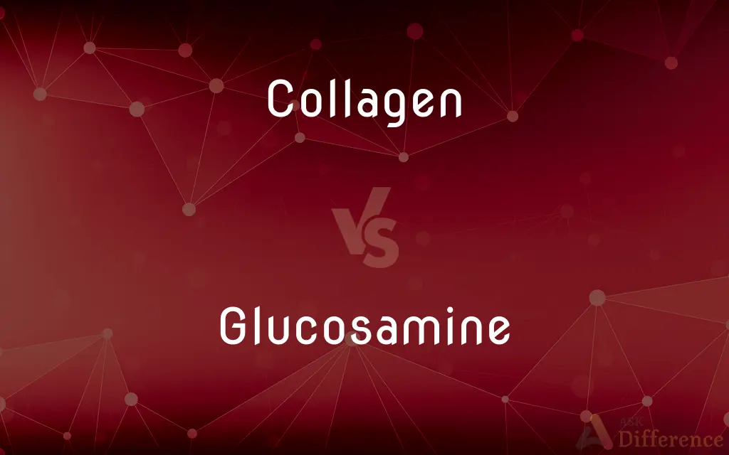 Collagen vs. Glucosamine — What's the Difference?