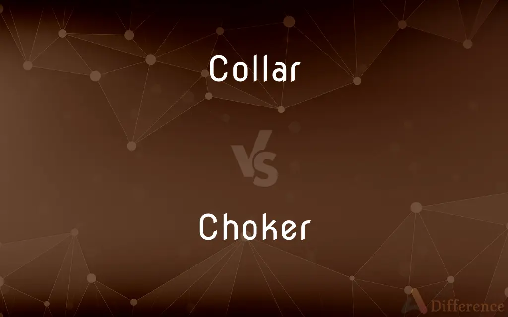 Collar vs. Choker — What's the Difference?