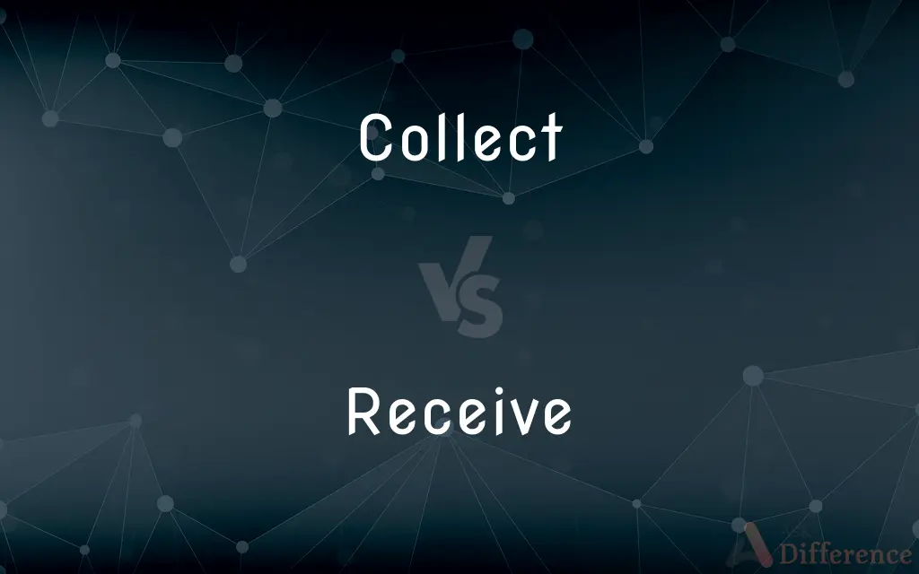 Collect vs. Receive — What's the Difference?