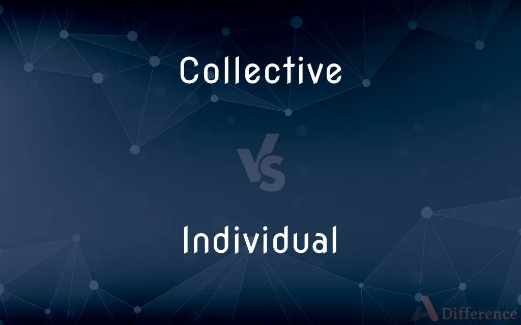 Collective vs. Individual — What's the Difference?
