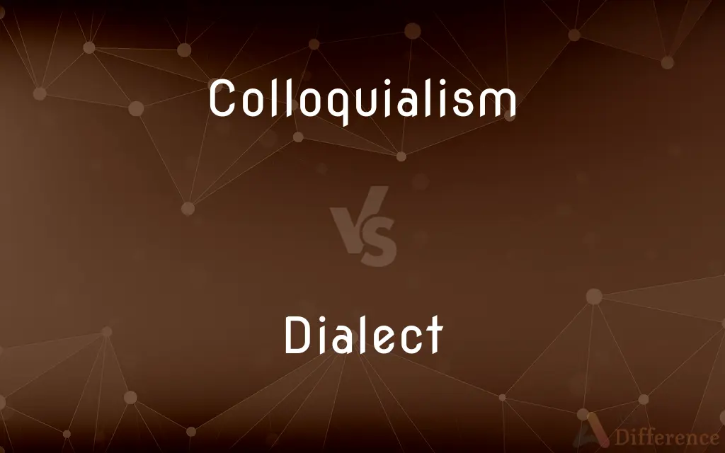Colloquialism vs. Dialect — What's the Difference?