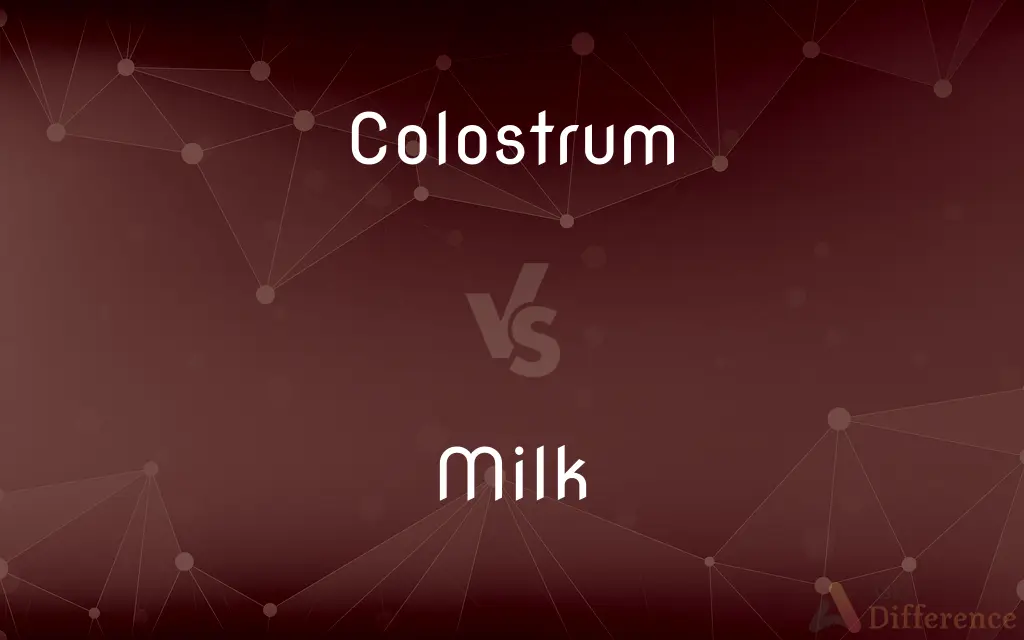 Colostrum vs. Milk — What's the Difference?
