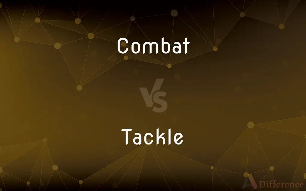 Combat vs. Tackle — What's the Difference?