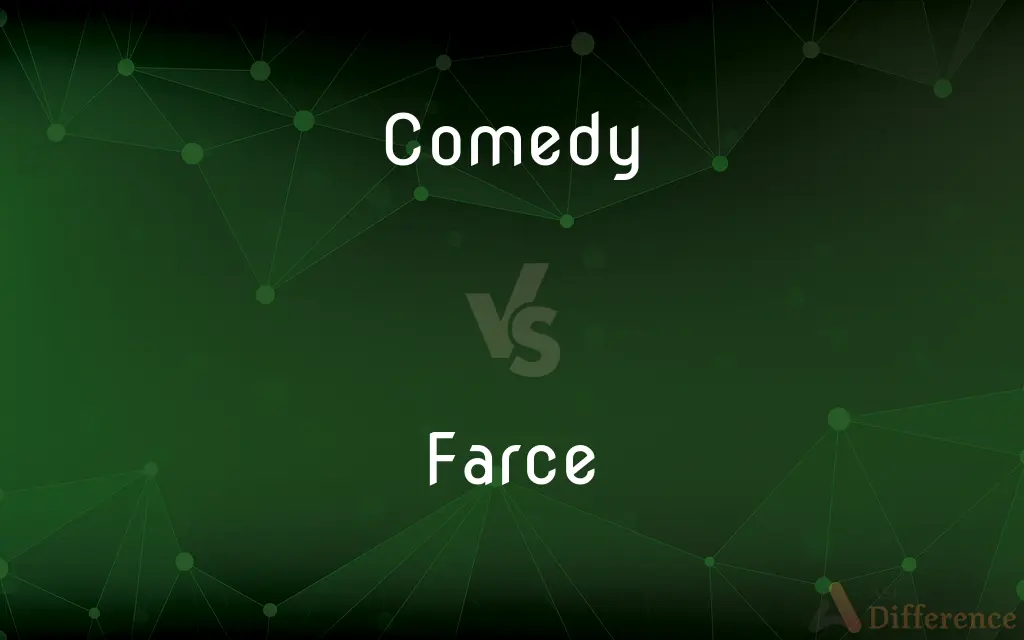 Comedy vs. Farce — What's the Difference?