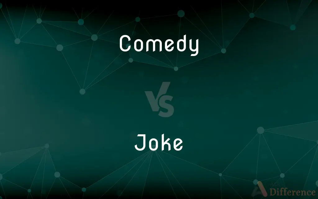 Comedy vs. Joke — What's the Difference?