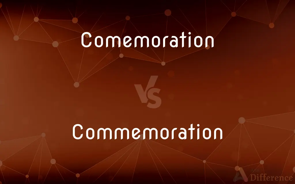 Comemoration vs. Commemoration — Which is Correct Spelling?