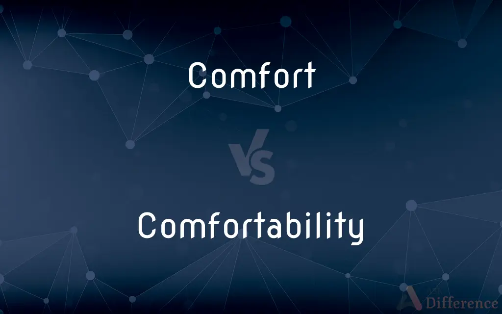 Comfort vs. Comfortability — What's the Difference?